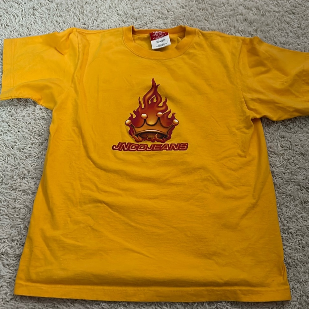 JNCO JEANS Vintage Flame Shirt Y2K